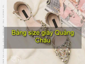 Bảng size giày Quảng Châu