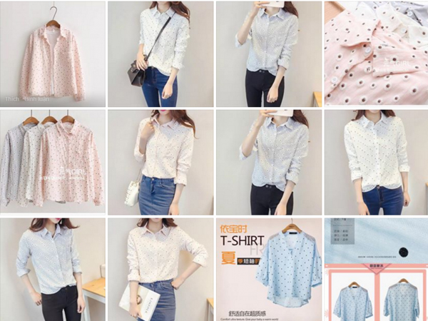 Bán quần áo online nên lấy hàng Quảng Châu