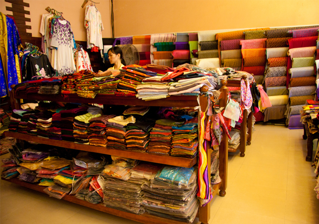 Chợ bán vải Quảng Châu